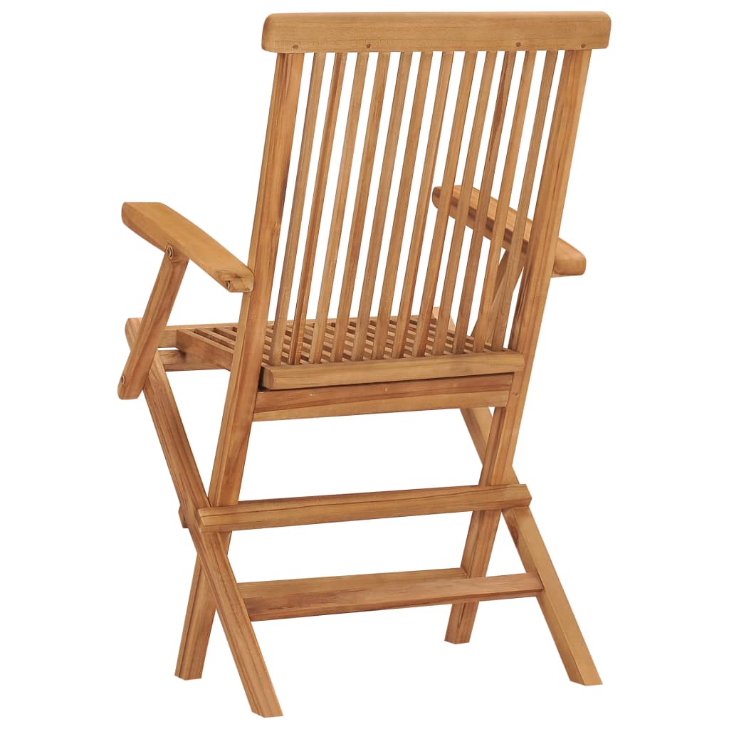 Tuinstoelen Inklapbaar Massief Teakhout 3