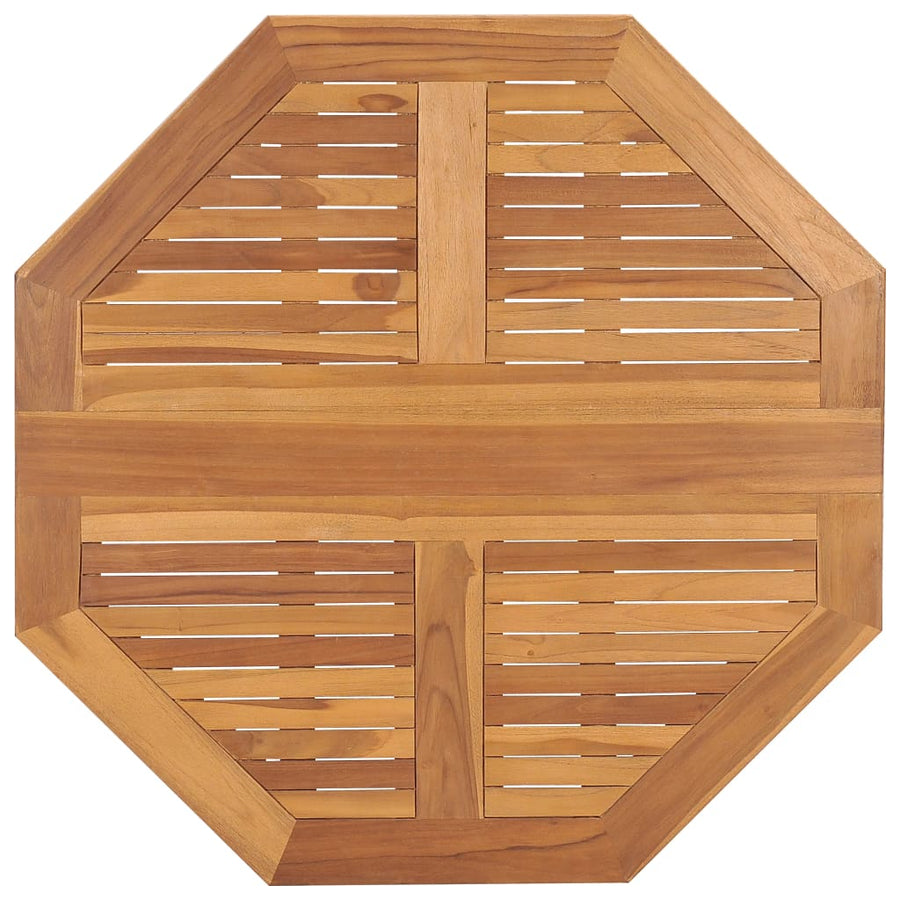 Tuintafel Inklapbaar 90X90X75 Cm Massief Teakhout 1 90 x 90 x 75 cm Achthoekig