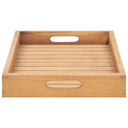 Dienblad 60X35 Cm Massief Teakhout 60 x 35 cm