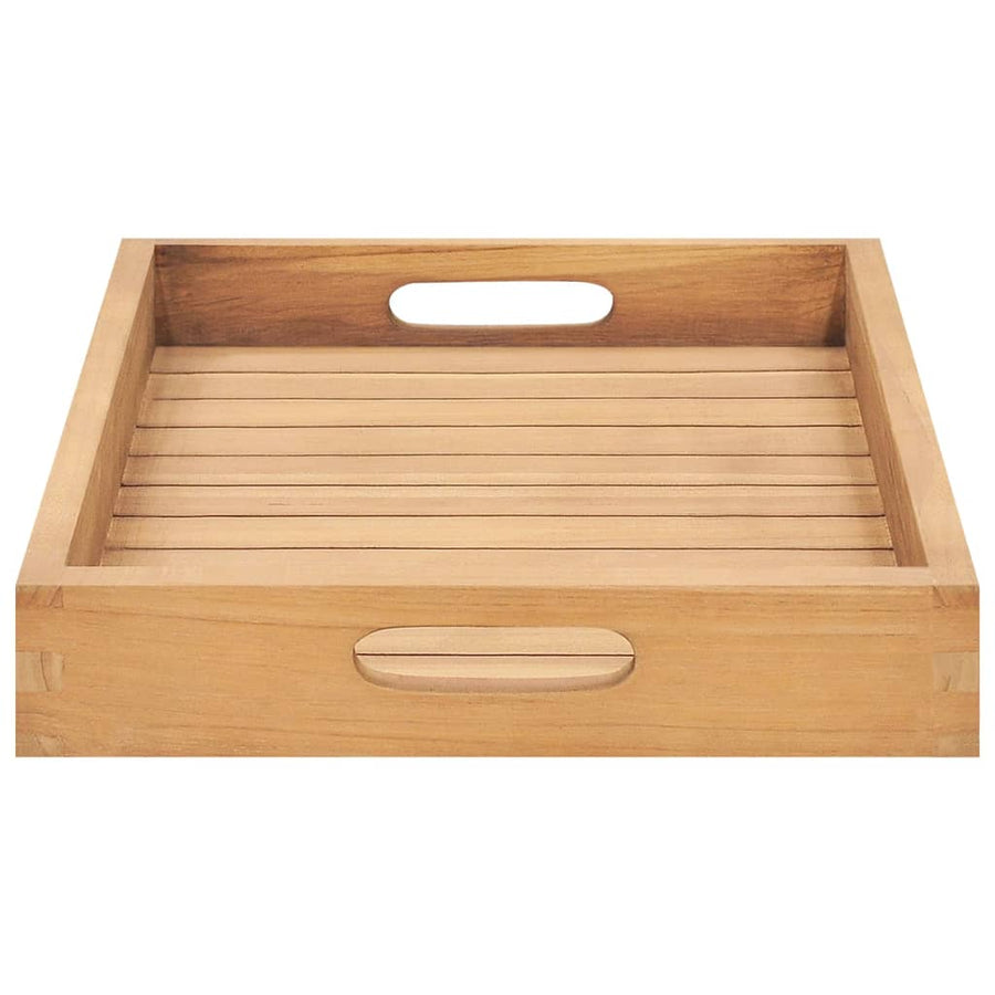 Dienblad 60X35 Cm Massief Teakhout 60 x 35 cm