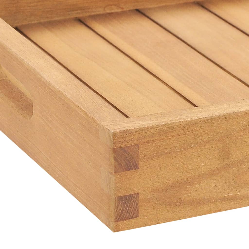 Dienblad 60X35 Cm Massief Teakhout 60 x 35 cm