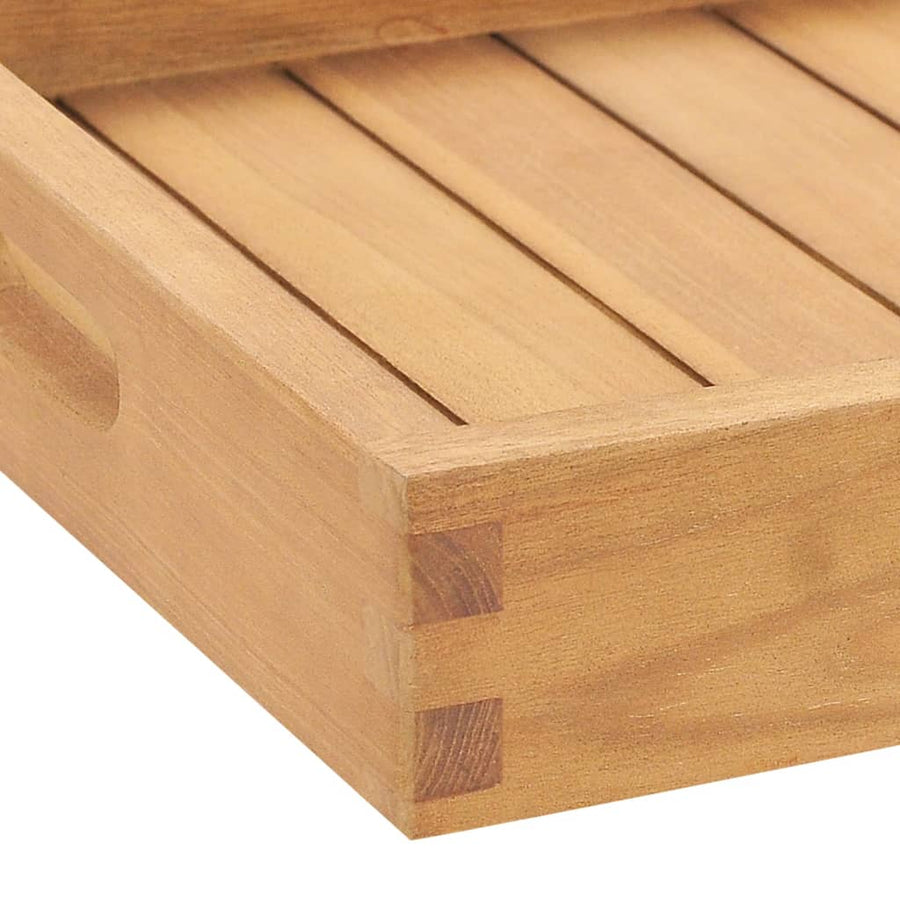 Dienblad 60X35 Cm Massief Teakhout 60 x 35 cm