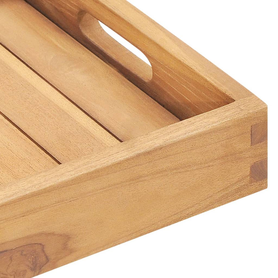 Dienblad 60X35 Cm Massief Teakhout 60 x 35 cm