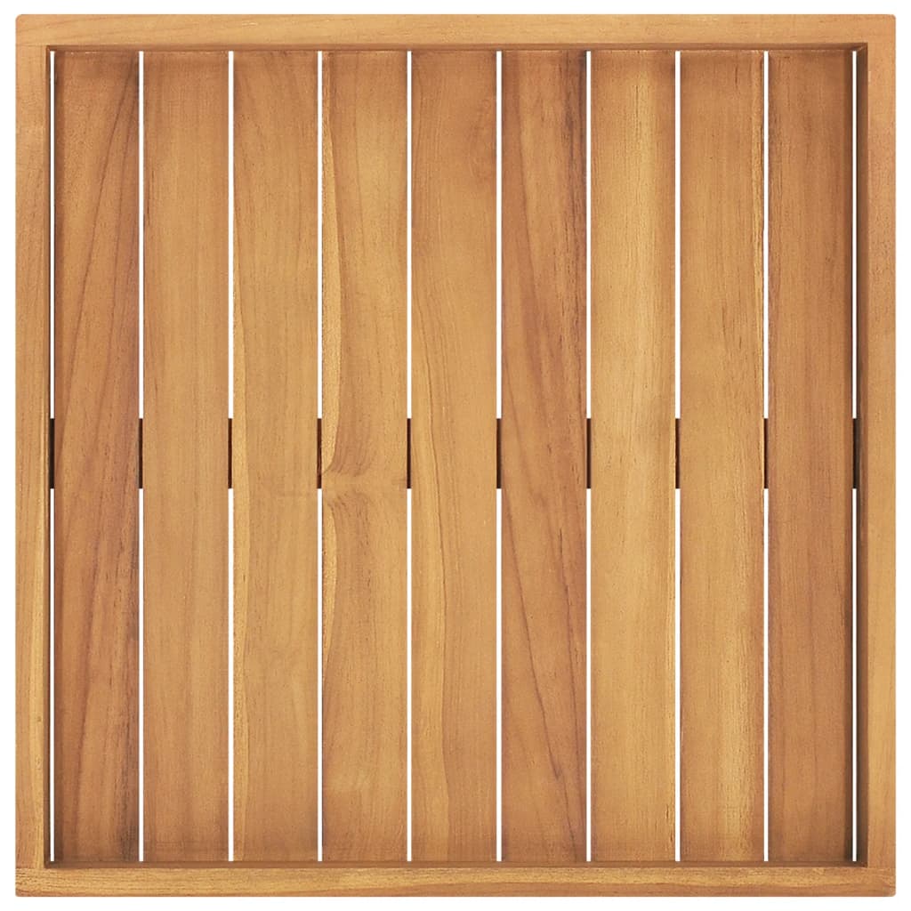 Dienblad Massief Teakhout 50 x 50 cm