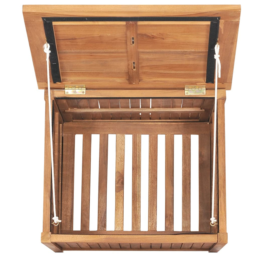 Opbergbox Massief Teakhout 60 x 50 x 58 cm