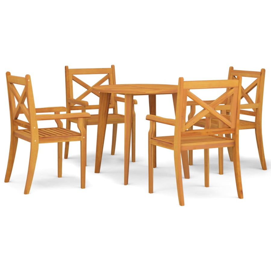 5-Delige Tuinset Massief Acaciahout 4