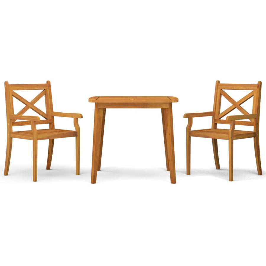 3-Delige Tuinset Massief Acaciahout 2