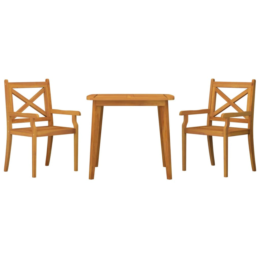 3-Delige Tuinset Massief Acaciahout 2