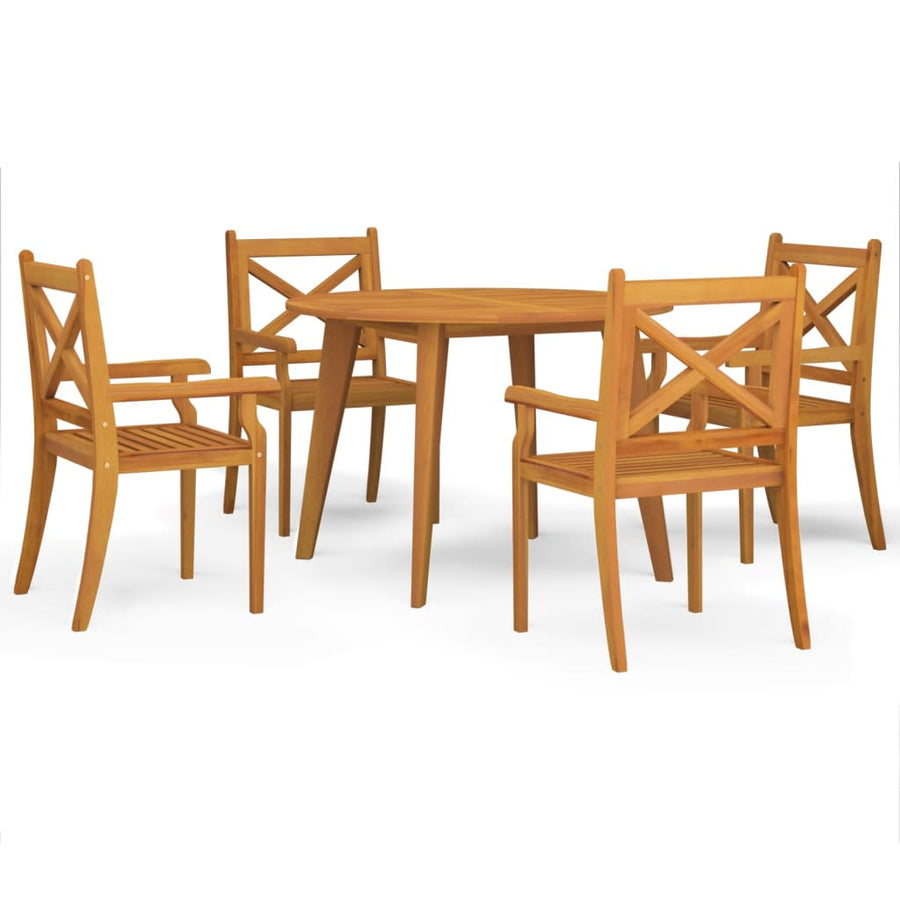 5-Delige Tuinset Massief Acaciahout 4