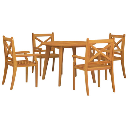 5-Delige Tuinset Massief Acaciahout 4