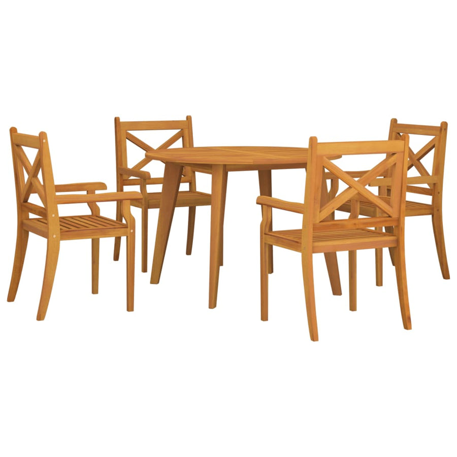 5-Delige Tuinset Massief Acaciahout 4