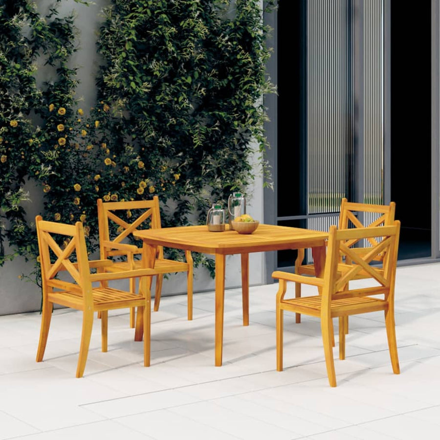 5-Delige Tuinset Massief Acaciahout 4