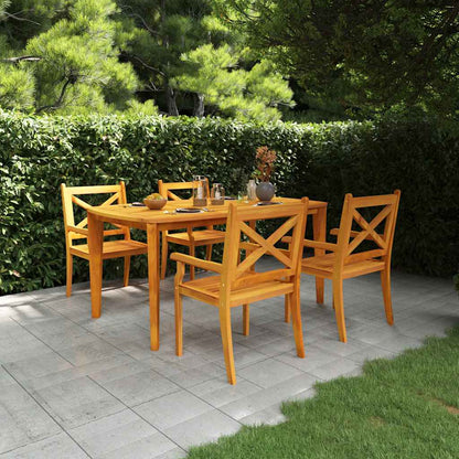 5-Delige Tuinset Massief Acaciahout 4
