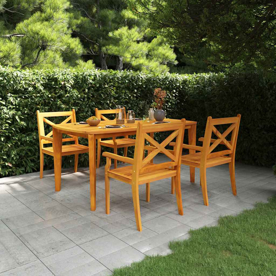 5-Delige Tuinset Massief Acaciahout 4