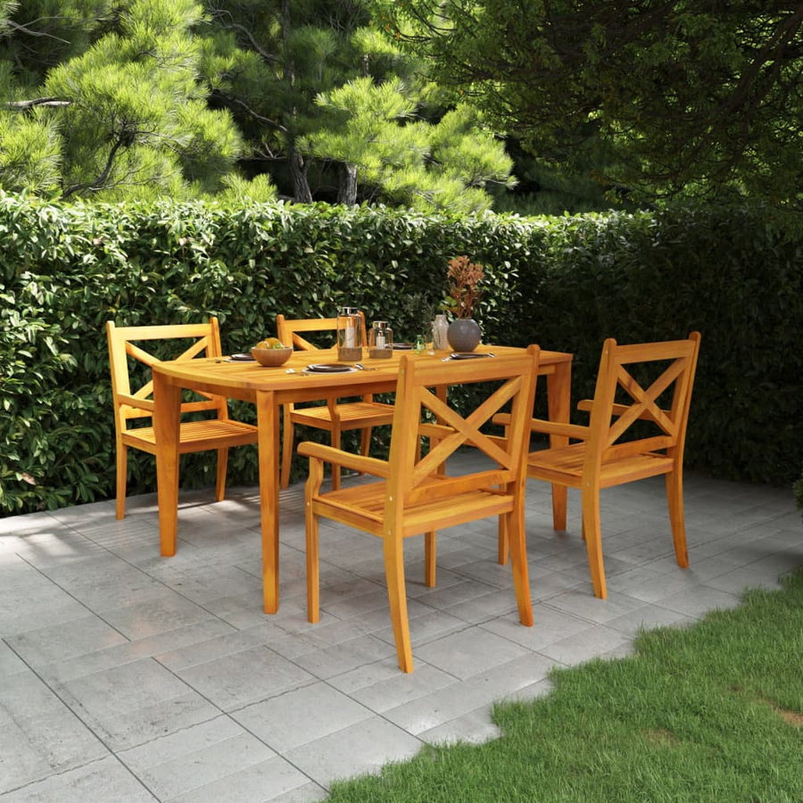 5-Delige Tuinset Massief Acaciahout 4