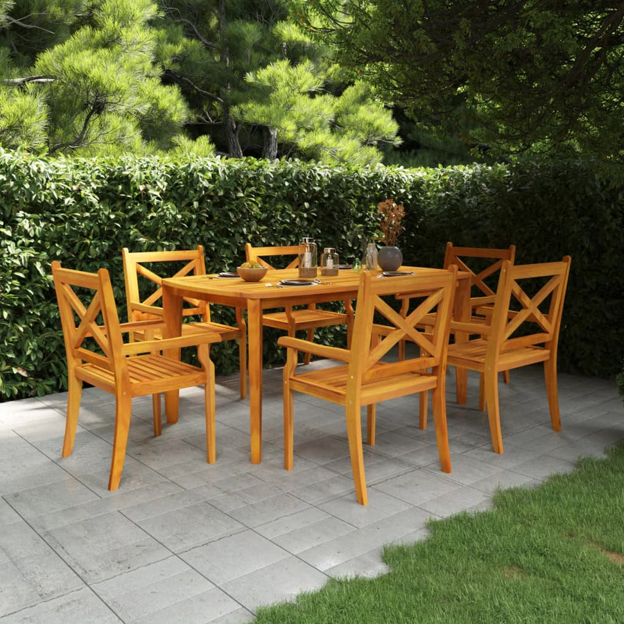 7-Delige Tuinset Massief Acaciahout 6