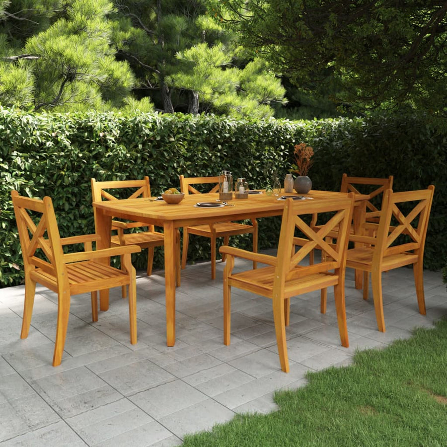 7-Delige Tuinset Massief Acaciahout 6