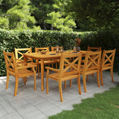 9-Delige Tuinset Massief Acaciahout 8