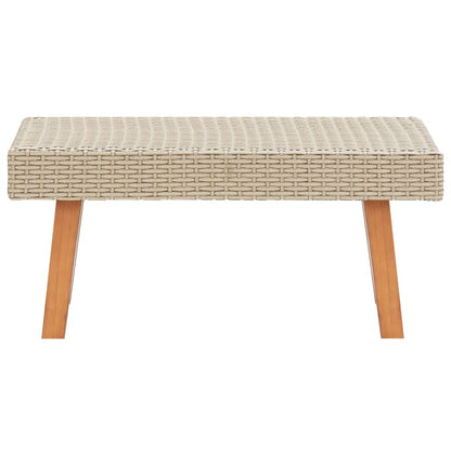 2-Delige Loungeset Met Kussens Poly Rattan 1