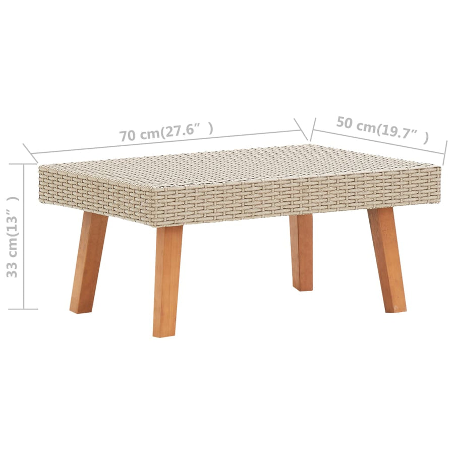 2-Delige Loungeset Met Kussens Poly Rattan 1