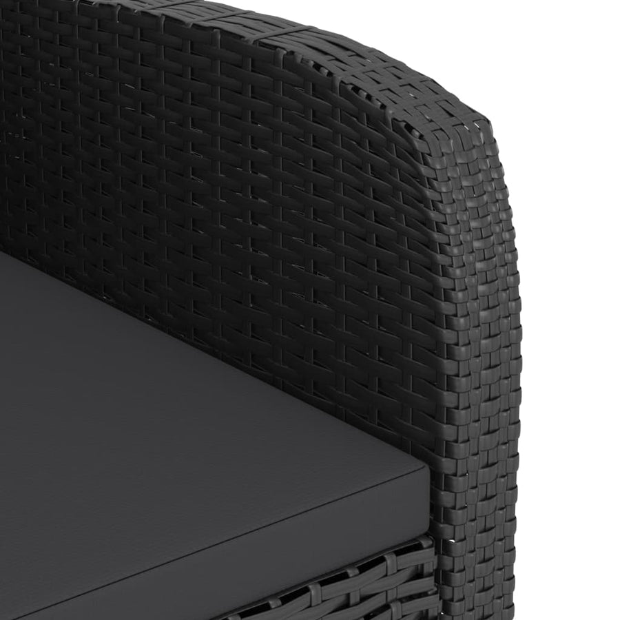 11-Delige Tuinset Met Kussens Poly Rattan 10