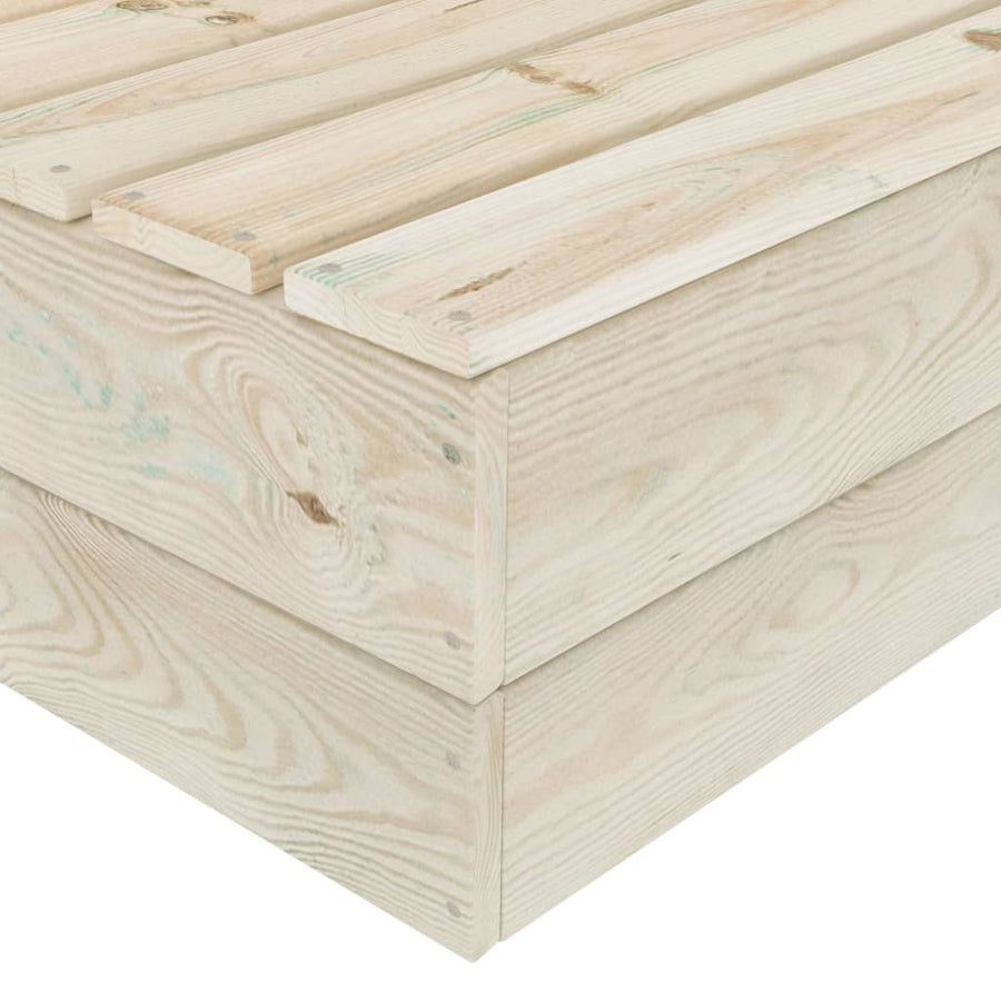 Tuintafels 2 St 60X60X30 Cm Geïmpregneerd Vurenhout Tafel (2 st)