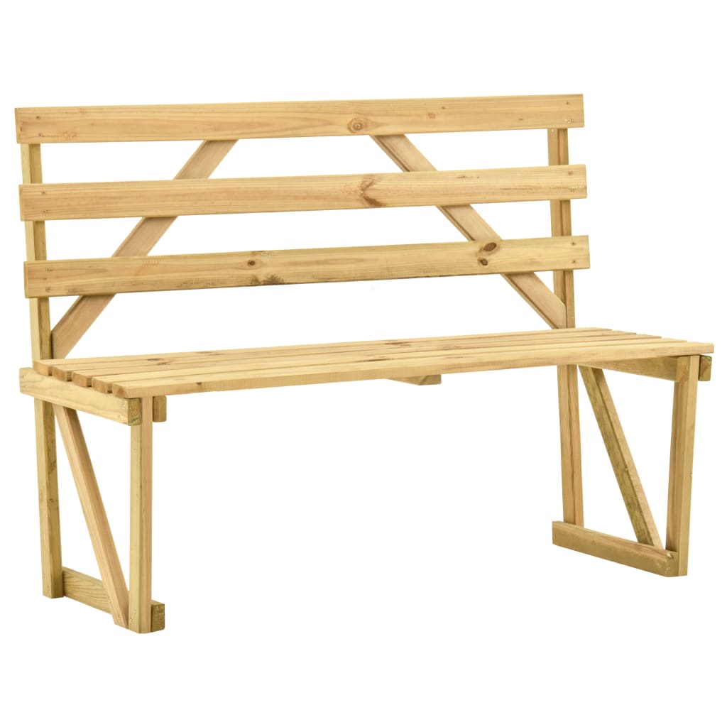 Tuinbank Geïmpregneerd Grenenhout 120 cm