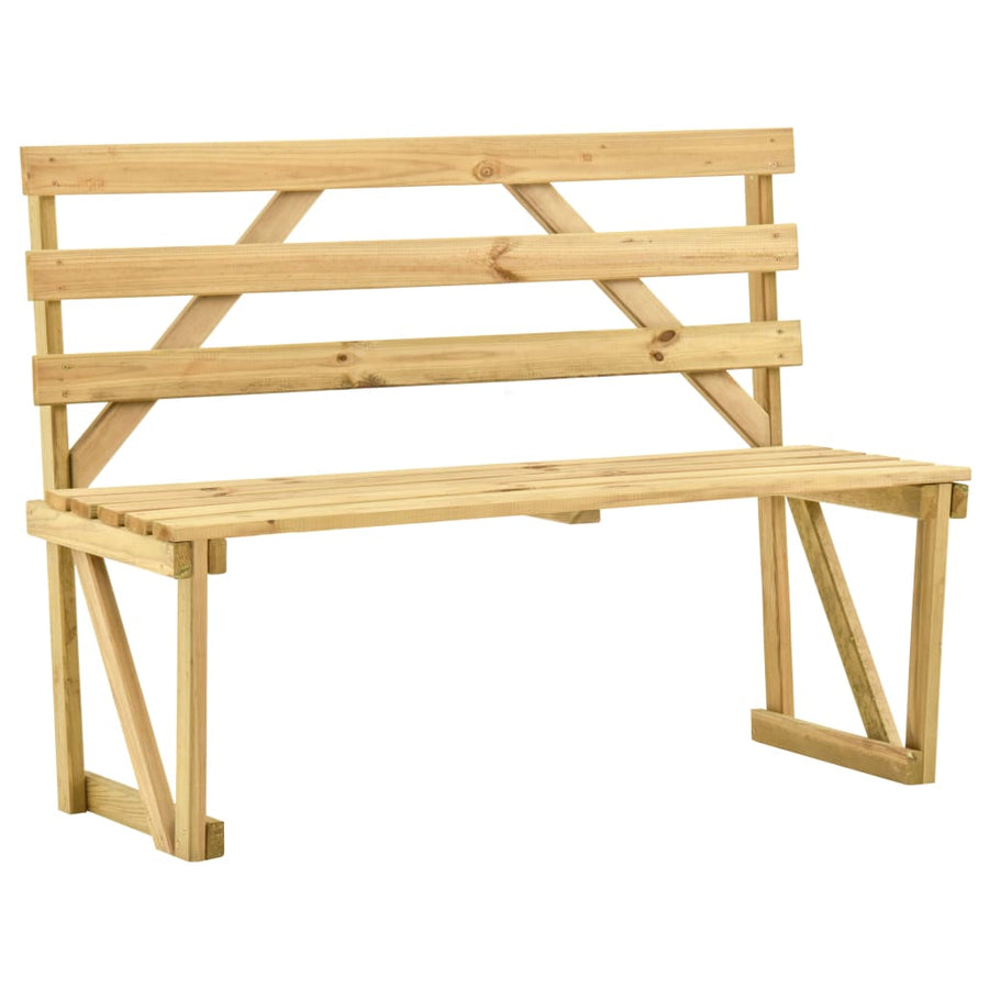Tuinbank Geïmpregneerd Grenenhout 120 cm