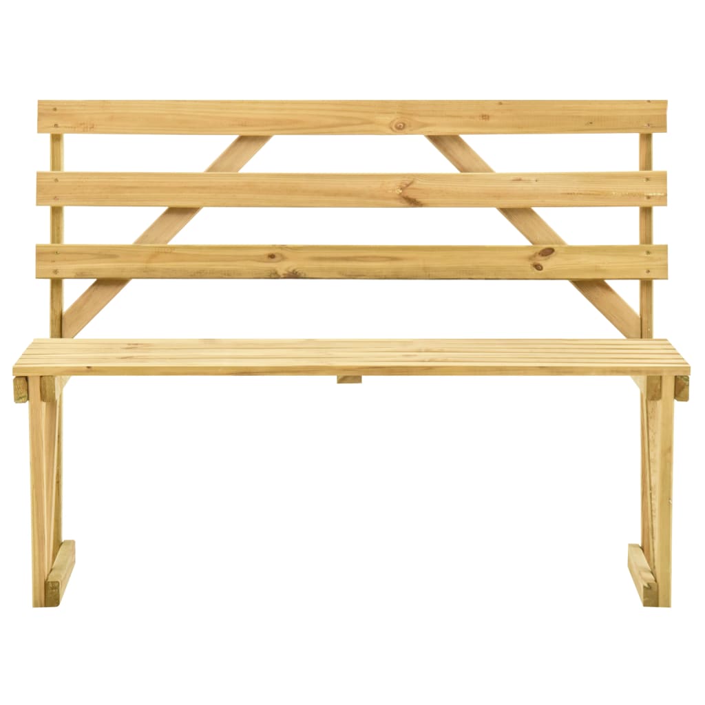 Tuinbank Geïmpregneerd Grenenhout 120 cm