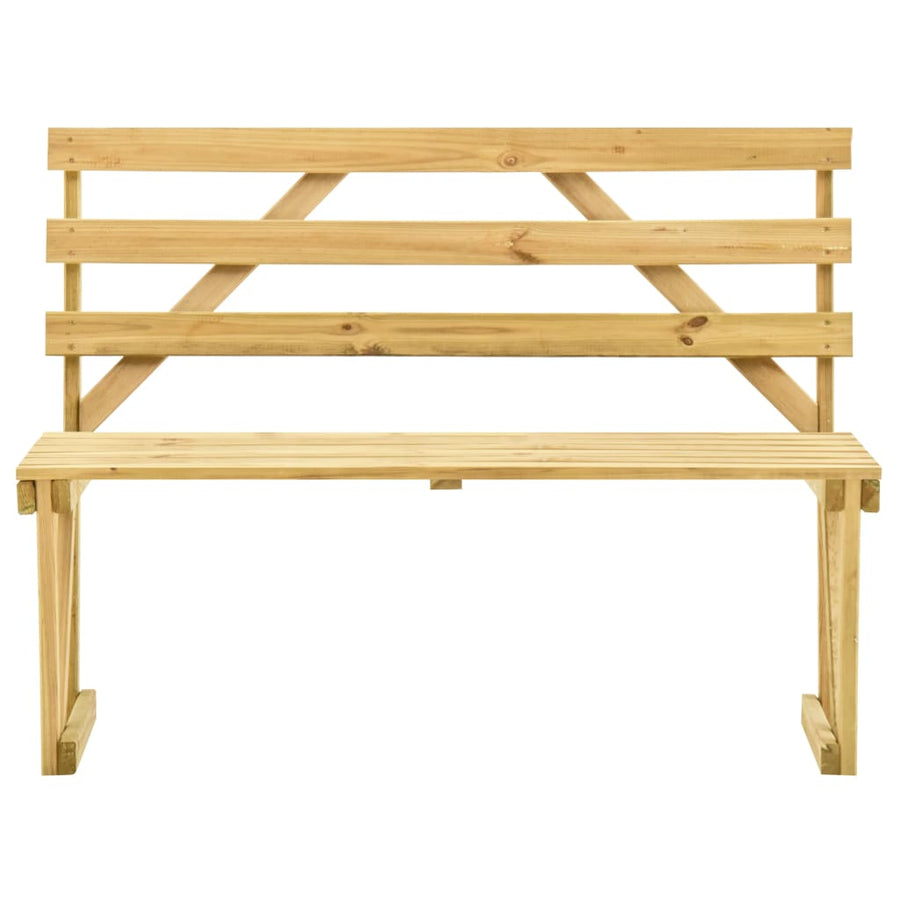 Tuinbank Geïmpregneerd Grenenhout 120 cm