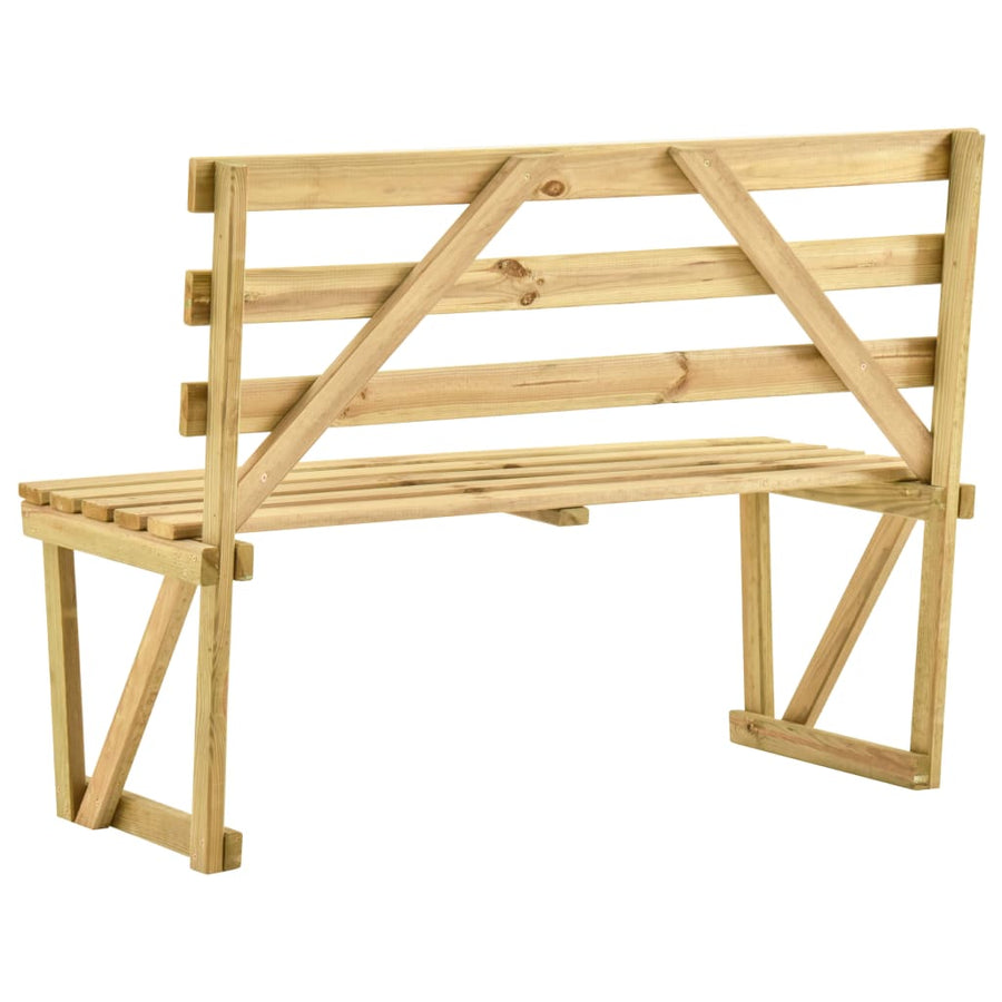 Tuinbank Geïmpregneerd Grenenhout 120 cm