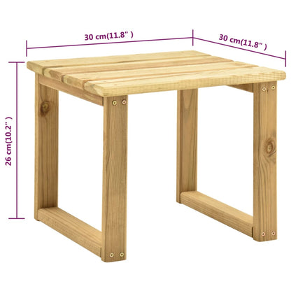 Ligbed Geïmpregneerd Grenenhout Met tafel