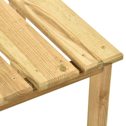 Ligbed Geïmpregneerd Grenenhout Met tafel