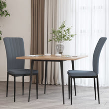 Eetkamerstoelen Fluweel 2 Donkergrijs