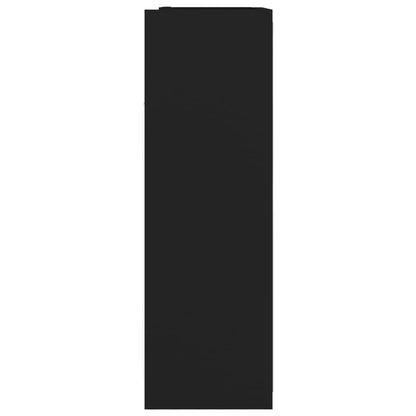 Badkamerspiegelkast 62,5X20,5X64 Cm Spaanplaat Zwart