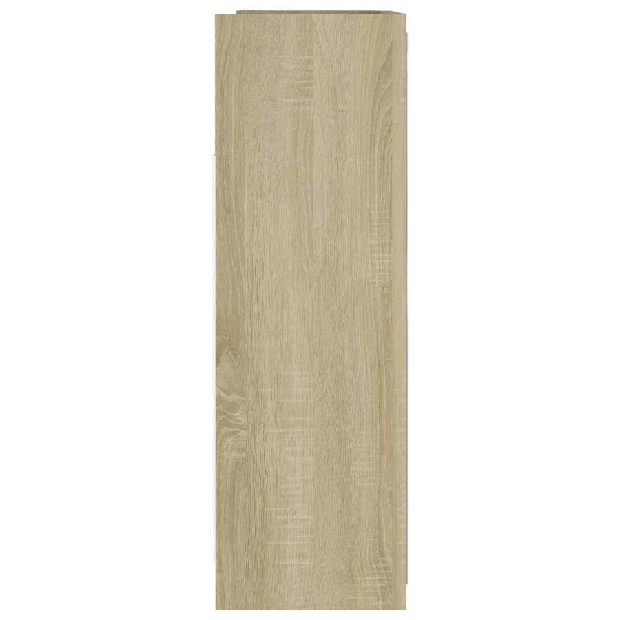 Badkamerspiegelkast 62,5X20,5X64 Cm Spaanplaat Sonoma eiken