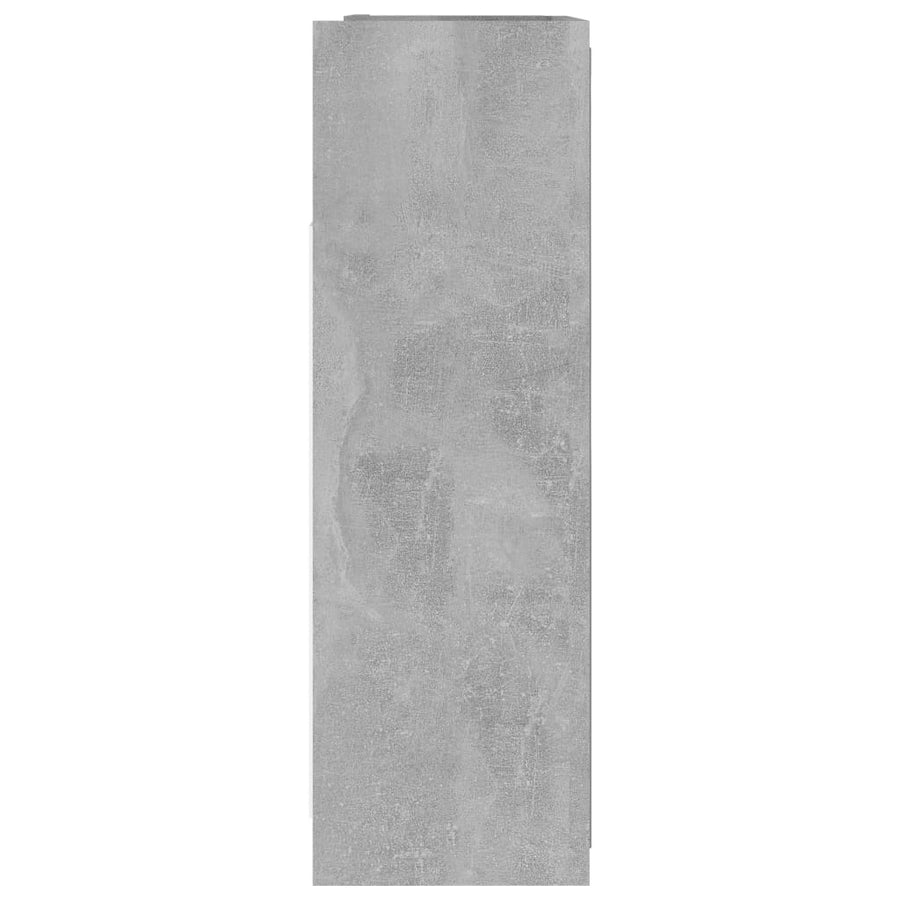 Badkamerspiegelkast 62,5x20,5x64 cm spaanplaat betongrijs Betongrijs
