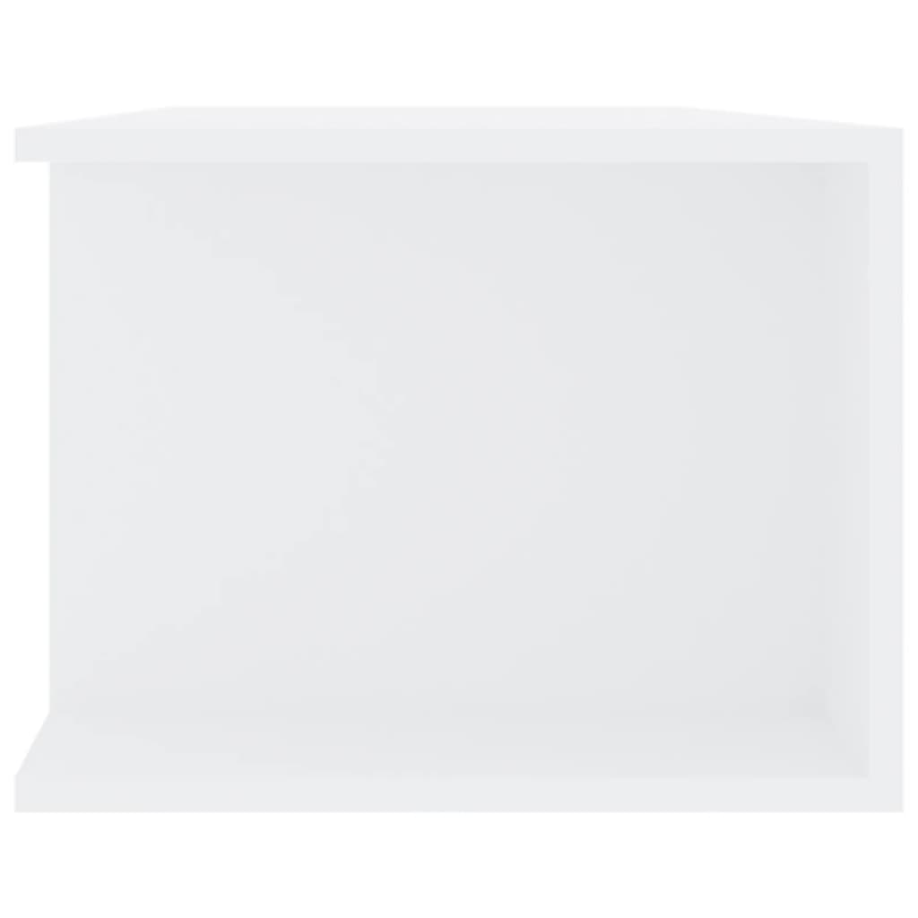 Tv-Meubel Met Led-Verlichting 35X39X30 Cm Wit
