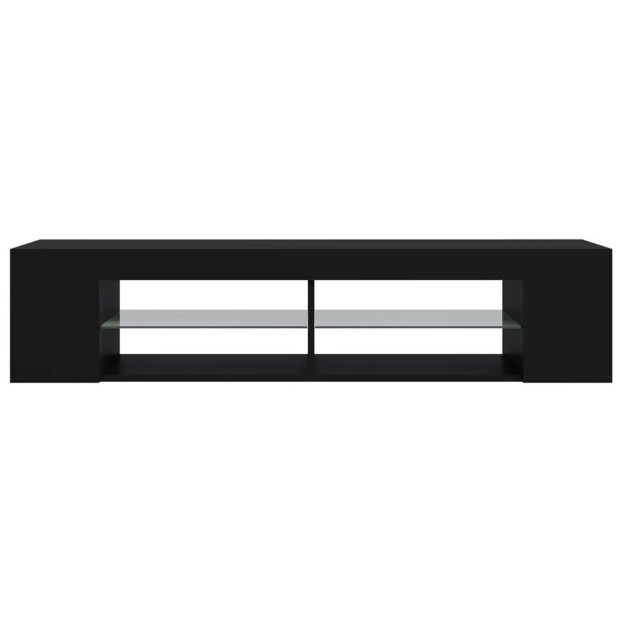 Tv-Meubel Met Led-Verlichting 35X39X30 Cm Zwart