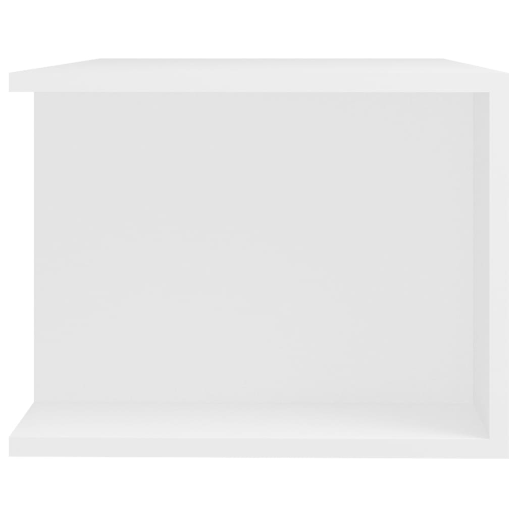 Tv-Meubel Met Led-Verlichting 90X39X30 Cm Wit