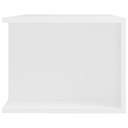 Tv-Meubel Met Led-Verlichting 90X39X30 Cm Wit