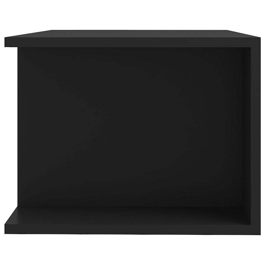Tv-Meubel Met Led-Verlichting 90X39X30 Cm Zwart