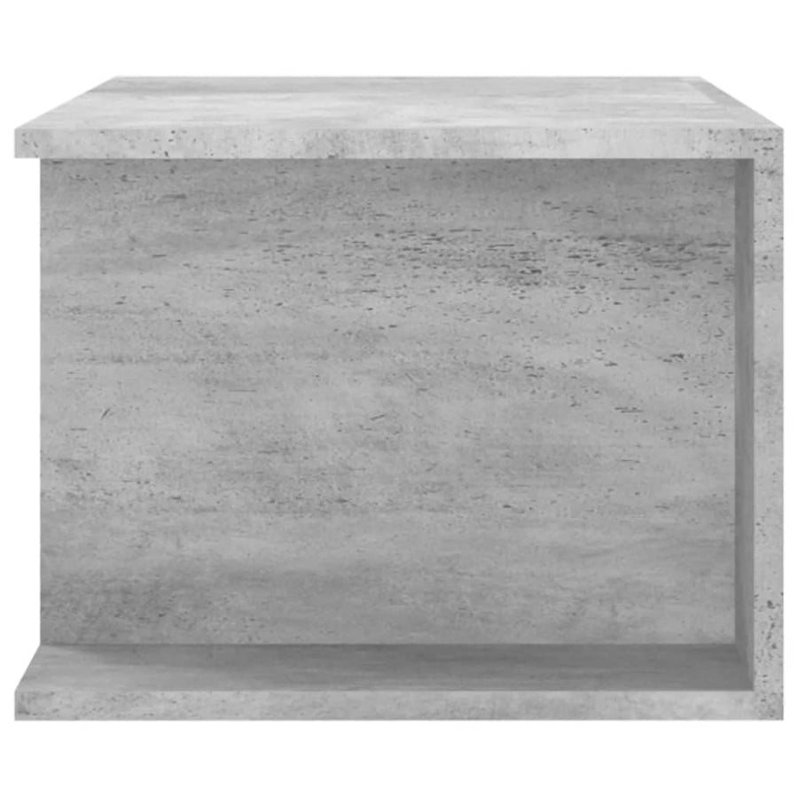 Tv-Meubel Met Led-Verlichting 90X39X30 Cm Betongrijs
