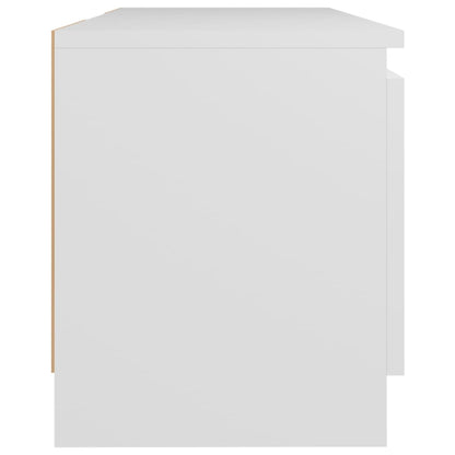 Tv-Meubel Met Led-Verlichting 20X30X35,5 Cm 120 x 30 x 35.5 cm Wit