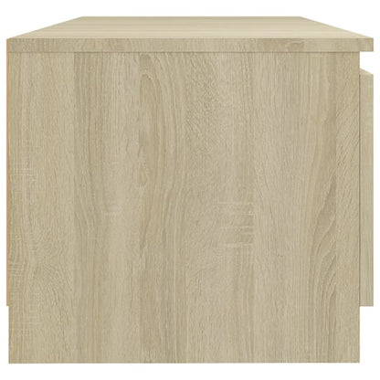 Tv-Meubel Met Led-Verlichting 40X40X35,5 Cm Kleur 140 x 40 x 35.5 cm Sonoma eiken