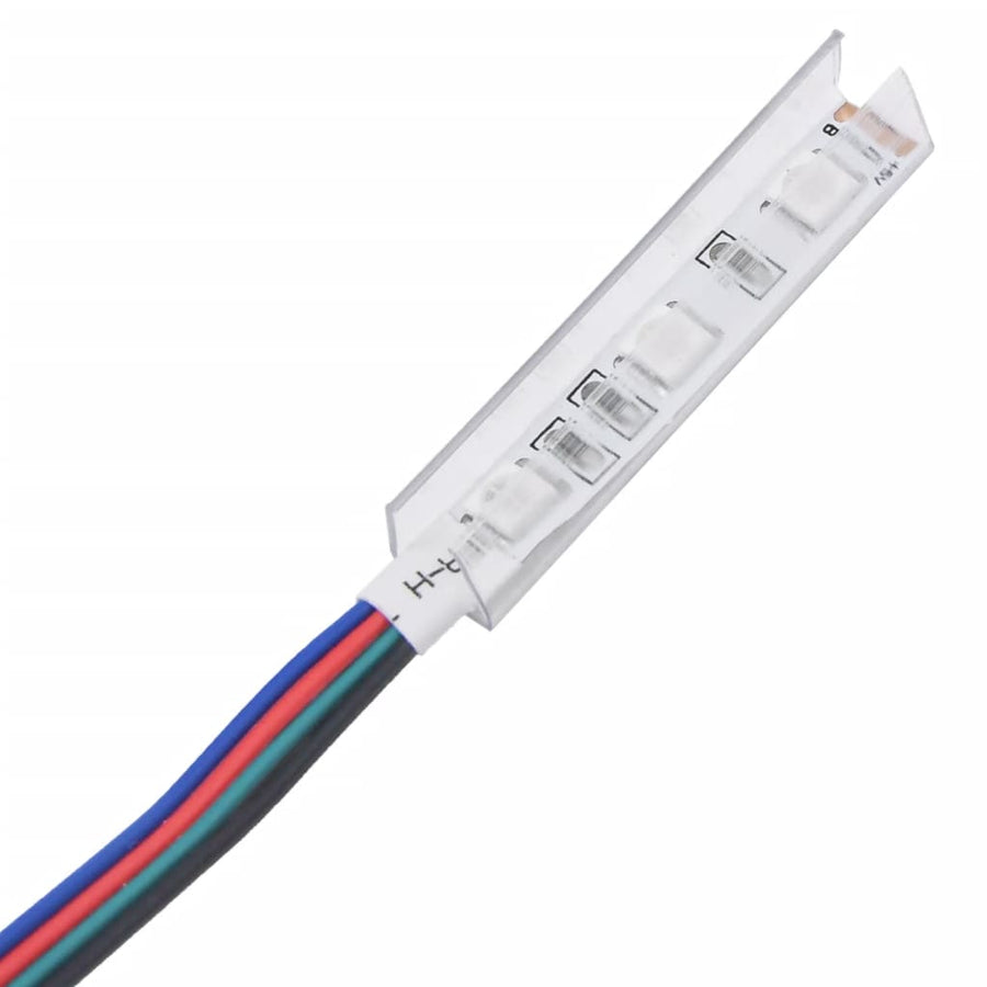 Tv-Meubel Met Led-Verlichting 20X30X50 Cm Betongrijs