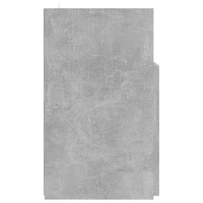 Tv-Meubel Met Led-Verlichting 20X30X50 Cm Betongrijs