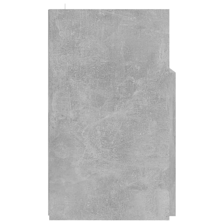Tv-Meubel Met Led-Verlichting 20X30X50 Cm Betongrijs