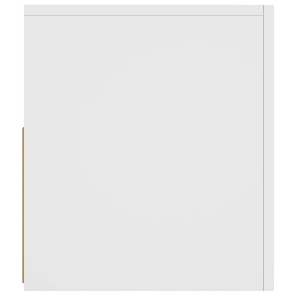 Tv-meubel met LED-verlichting 120x35x40 cm wit Wit