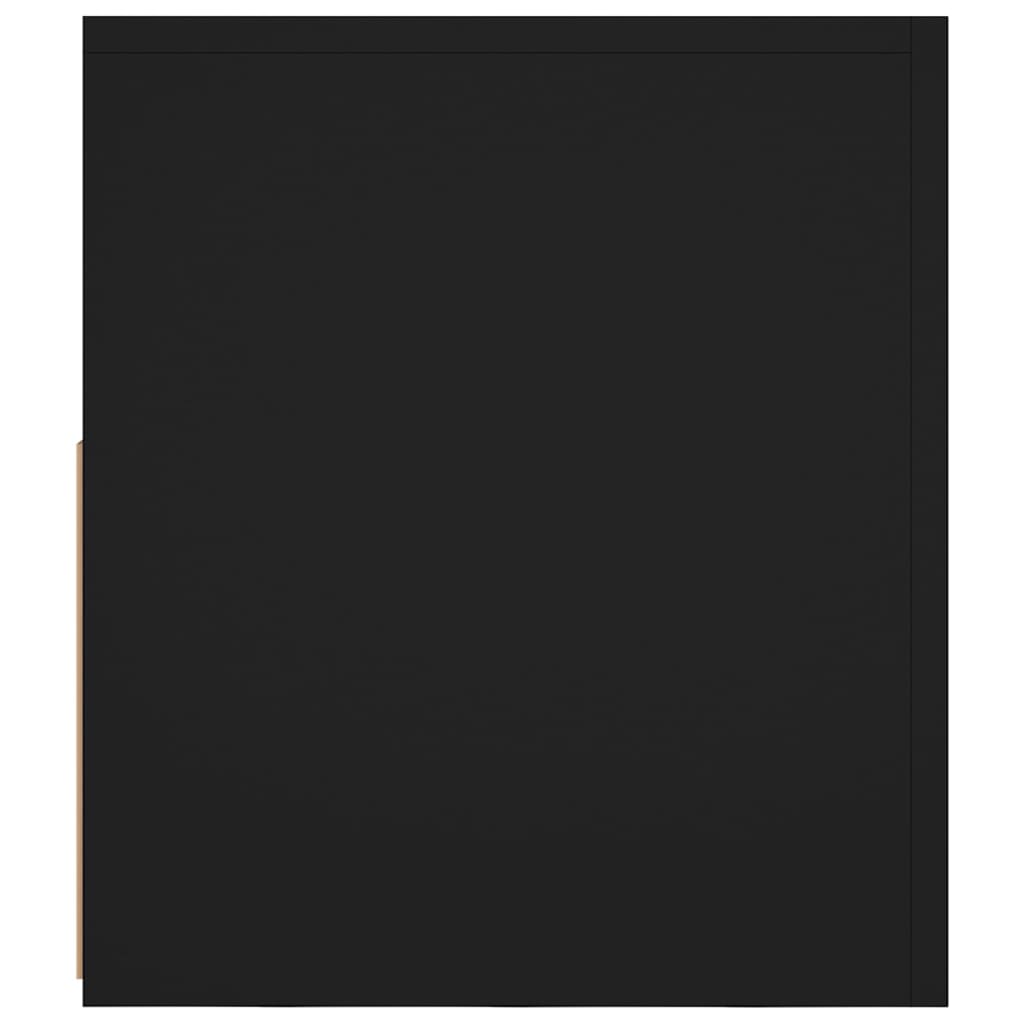 Tv-meubel met LED-verlichting 120x35x40 cm zwart Zwart